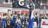 No. 9 team celebrates Watkins Glen win in style