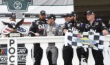 Bowman's win celebration at Pocono in photos