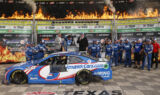 Championship 4 bound: Look as Larson celebrates epic Texas win