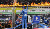 Championship 4 bound: Look as Larson celebrates epic Texas win