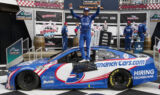 Check out Larson's momentous Watkins Glen celebration!