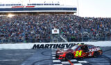 Scenes from Byron's victory at Martinsville