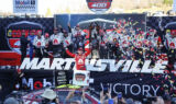Scenes from Byron's victory at Martinsville