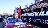 Scenes from Byron's victory at Martinsville