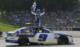 Photos: Elliott's victory celebration at Road America