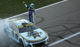 Check out the highlights as Chase Elliott roars back to score a NASCAR Round of 12 win at Kansas Speedway | Images