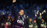 See the No. 48's return to victory lane