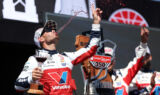 Larson wins Sonoma, scores hometown victory