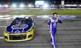 Go inside Elliott's celebration after commanding Charlotte win
