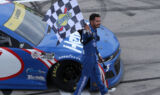 Championship 4 bound: Look as Larson celebrates epic Texas win