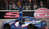 Championship 4 bound: Look as Larson celebrates epic Texas win