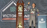 Cue the confetti! Check out Bowman's Martinsville celebration