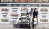 Scenes from Larson's Round of 8 victory at Las Vegas