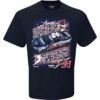 William Byron #24 2024 Liberty University Patriotic Car T-shirt