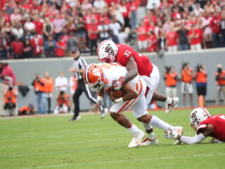 Jahymr Gibbs, George Pickens and, say Watt? Hendrick Motorsports crewmen recall toughest college football opponents
